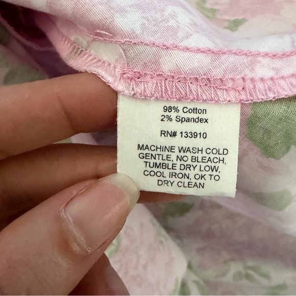 Show Me Your Mumu Dress Claire Mini Cottage Floral Pink Large NWT - Picture 9 of 9